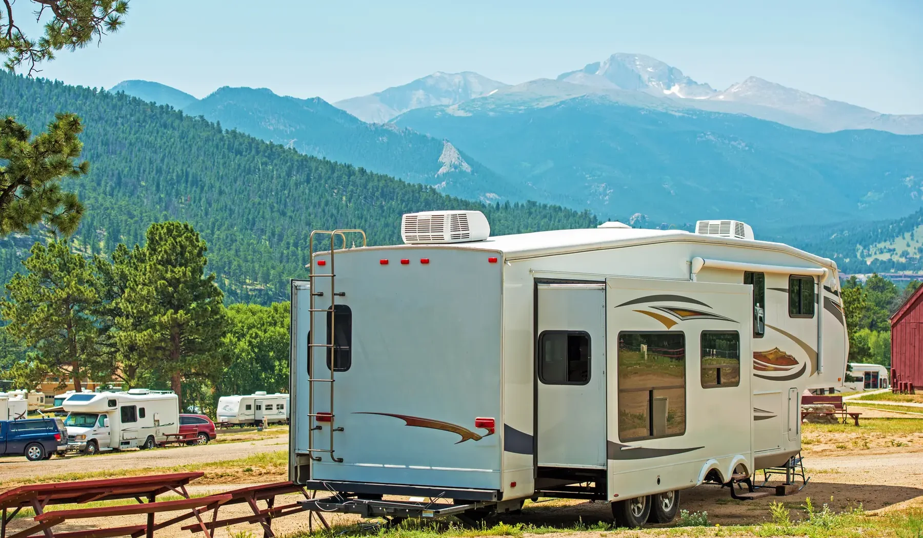 RV travel and service context for RV Storage